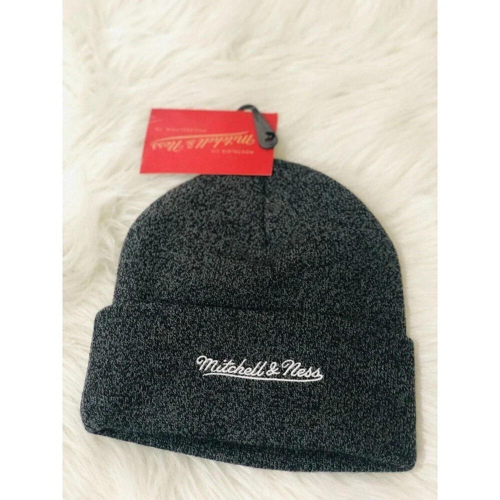 Mitchell & Ness Los Angeles‎ Lakers NBA 60th Anniversary Cuffed Beanie Hat Gray
